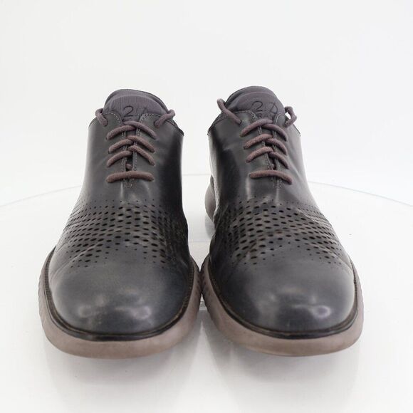 Cole Haan Men\'s Zerogrand Sneaker Size 11 Laser Wingtip Gray Oxford Leather Shoe main image 11